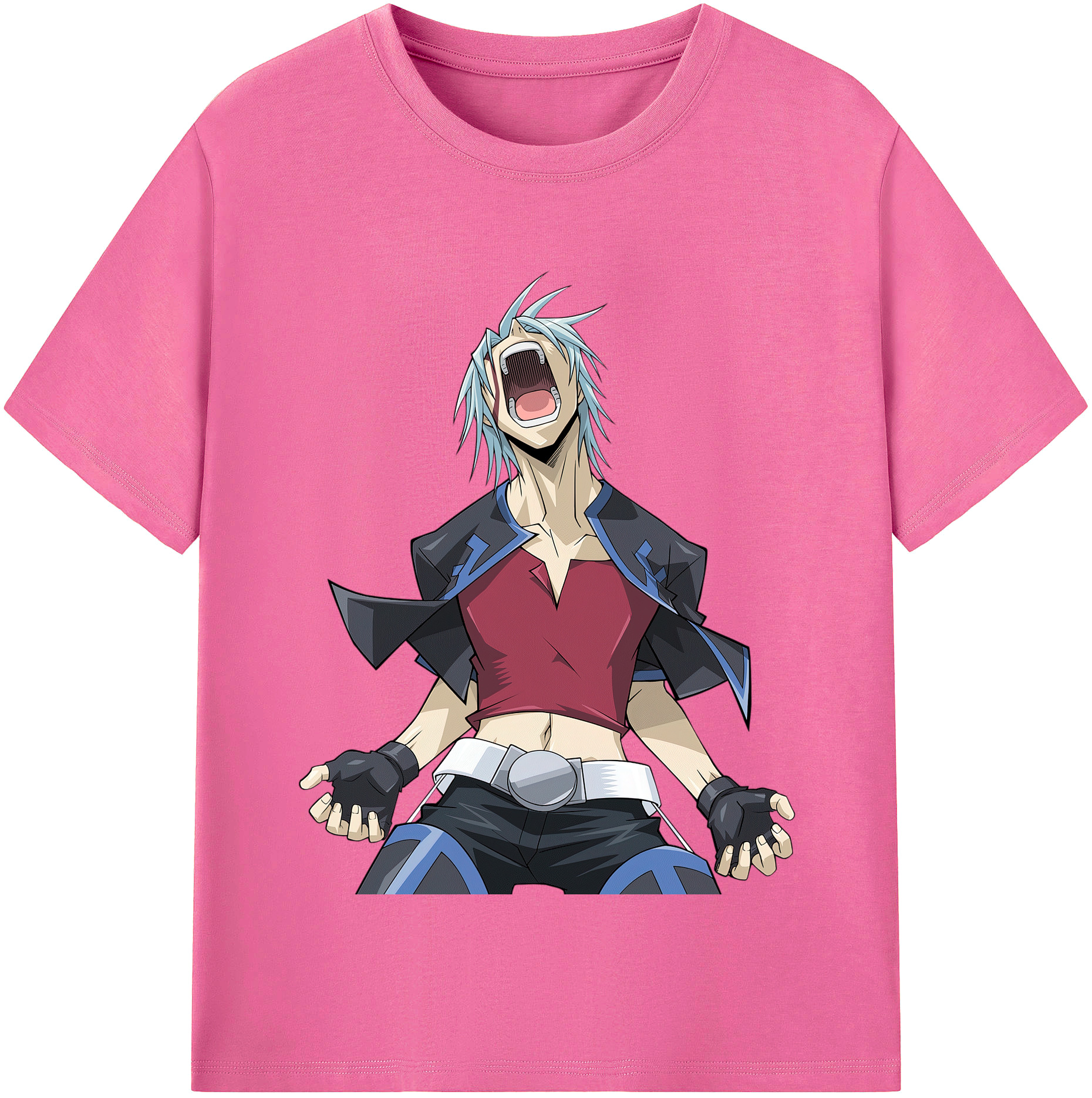 （画像用） 遊☆戯☆王 Yu-Gi-Oh! レディースカジュアルプリントTシャツ（綿100％）